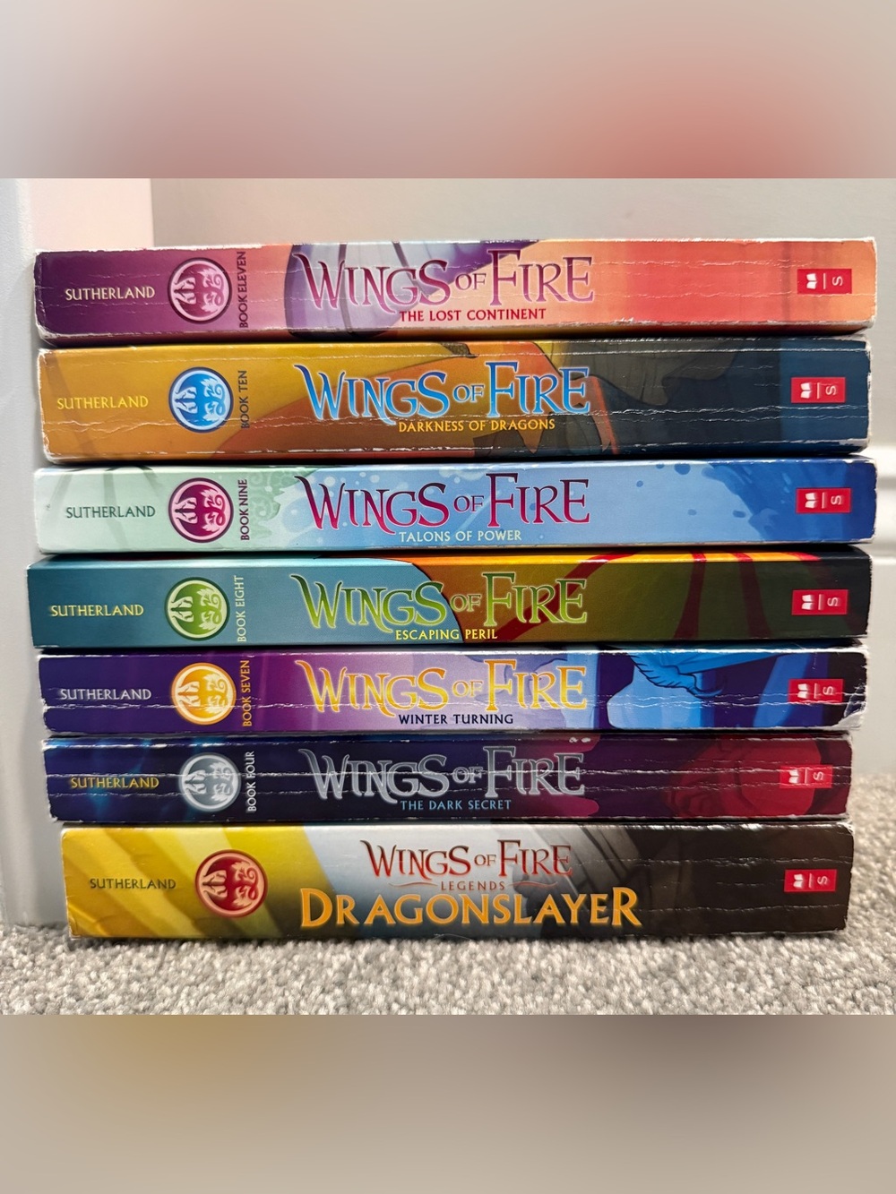Wings of Fire Paperback Book Set